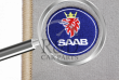 Saab, 9-5, Mattenset, Beige, Met, "saab", Logo