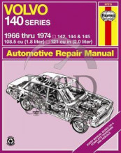 0129, Volvo, 140, Haynes, Werkplaatshandboek, 1966-1974