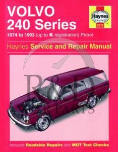 0270, Volvo, 240, Haynes, Werkplaatshandboek, 1974-1993