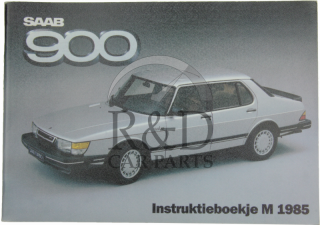 328161, Saab, 900, Instructieboekje, M1985