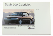 407221, Saab, 900, Instructieboekje, Cabrio, 1995