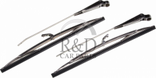 665636, 665637, 665638, 685696, 685697, Volvo, 1800, Stainless, Wiper, Arms, With, Blades, Set, P1800, -