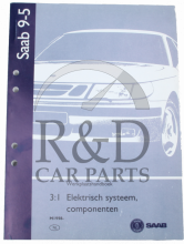 Saab, 9-5, Werkplaatshandboek, 3:1, Elektrisch, Systeem, Componenten