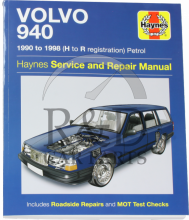 3249, Volvo, 940, Haynes, Werkplaatshandboek, Benzine
